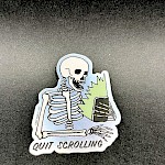Elliott Giannini - Quit Scrolling Sticker