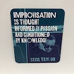 Impeller Press - Cecil Taylor Improvisation Sticker
